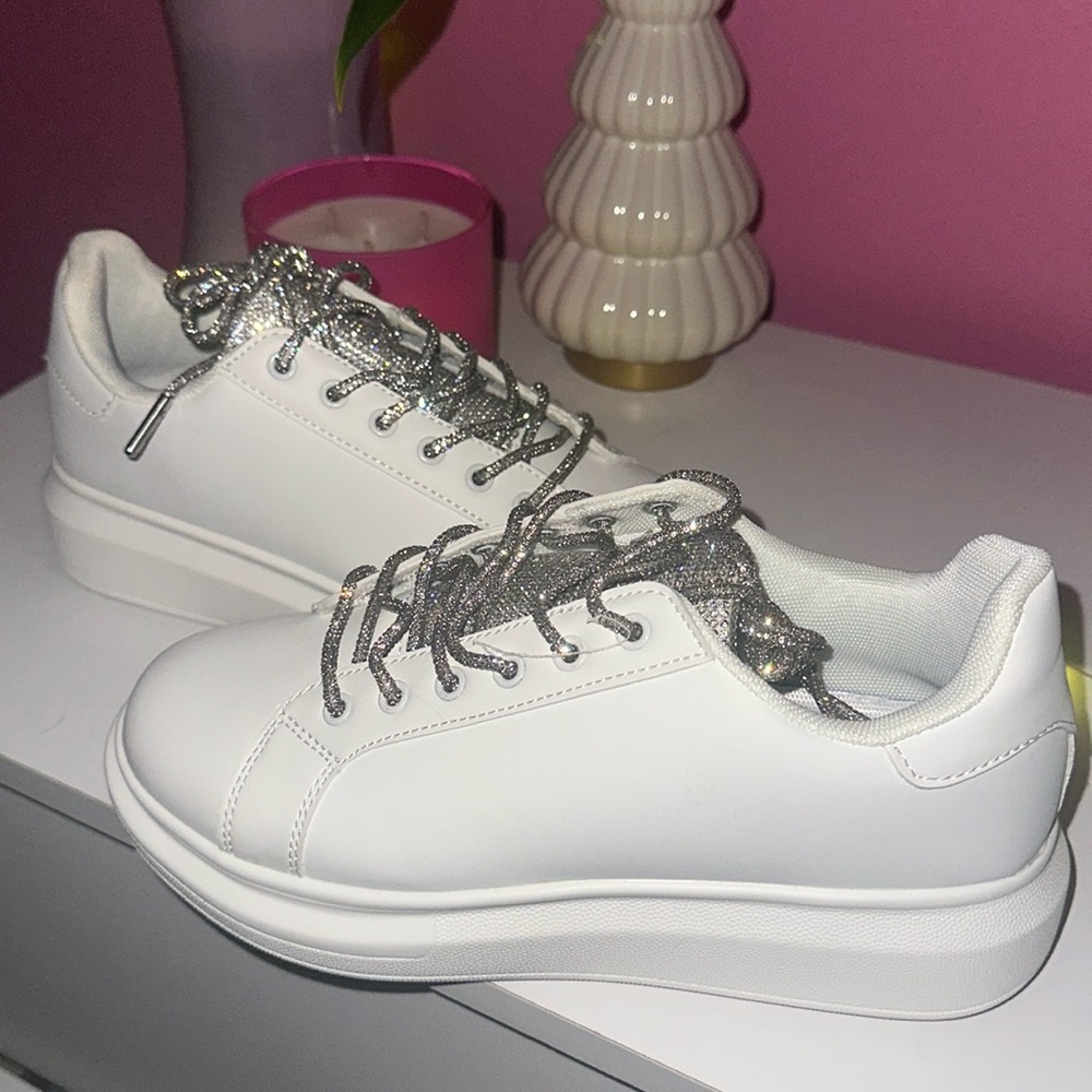 Bedazzled sneakers
